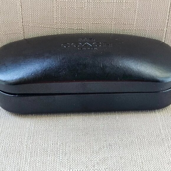 Coach Glasses Case Hard Case for eyeglasses Black Case only - Picture 1 of 8